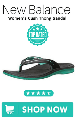 new balance total arch support flip flops